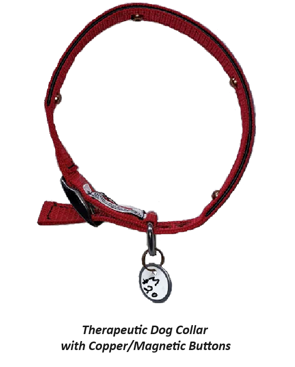 Copper magnetic dog collars best sale