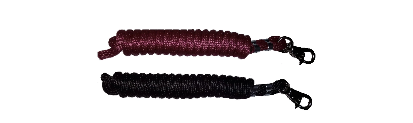 Führstrick Westernrope mit Bullhaken » Farbe: royalblau Führstrick Westernrope mit Bullhaken » Farbe: royalblau